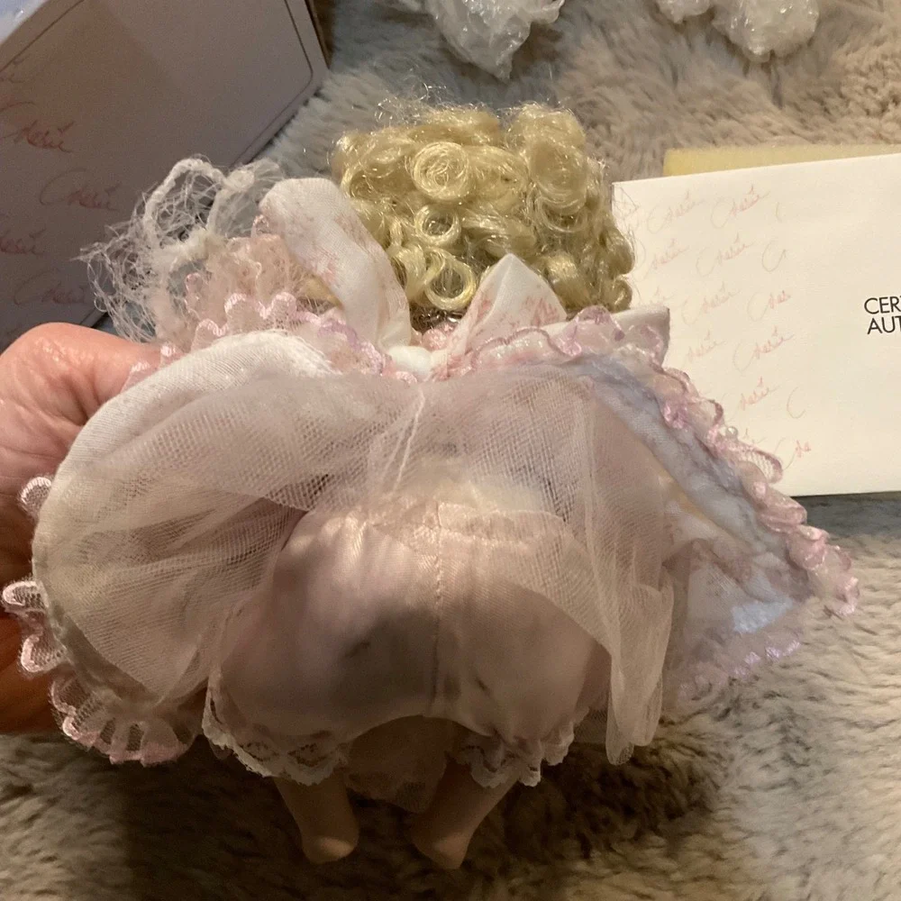 Marie Osmond Collection Porcelain Doll Amaya Tiny Tot With Box Certificate #5623